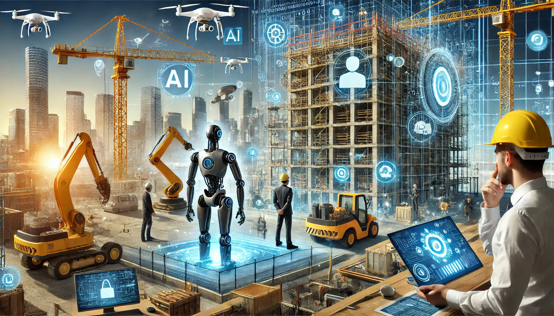Inteligência Artificial na Construção Civil: O Futuro das Cidades Inteligentes